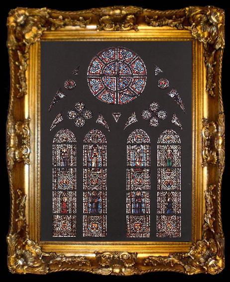 framed  Simone Martini Window, ta009-2